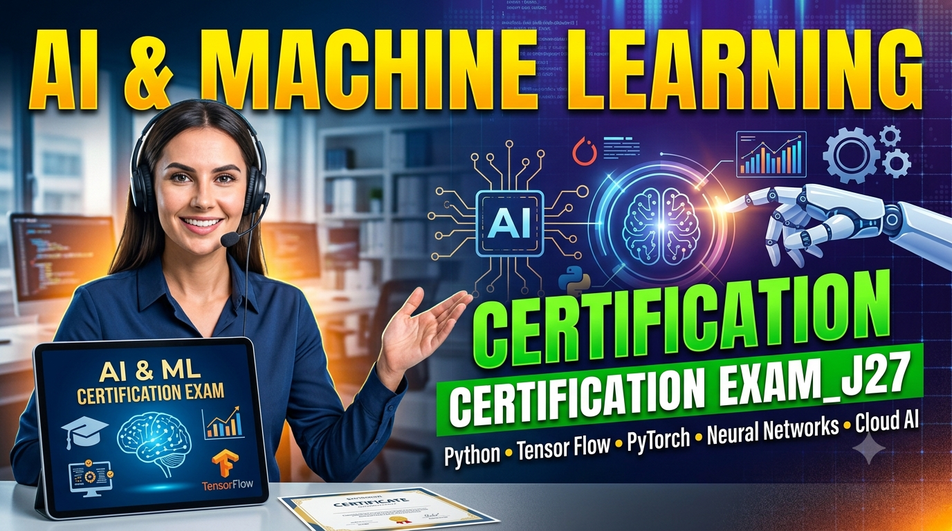 AI & Machine Learning Certification Exam_J27